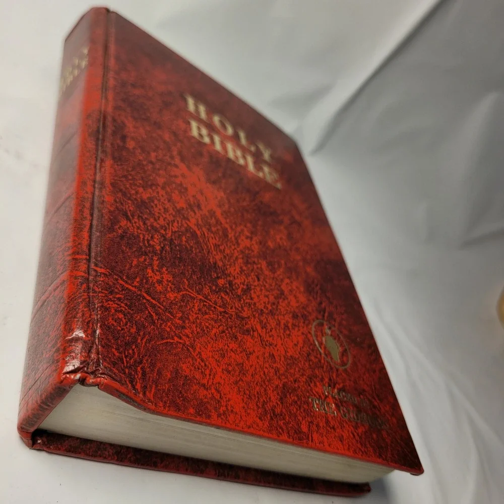 The Gideons Holy‎ Bible KJV Red Hardcover Religious Scripture Study Book